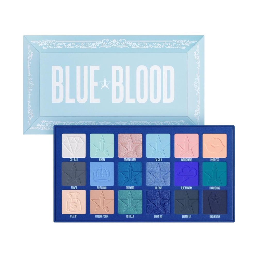 Jeffree Star Cosmetics. Blue Blood Artistry Palette.